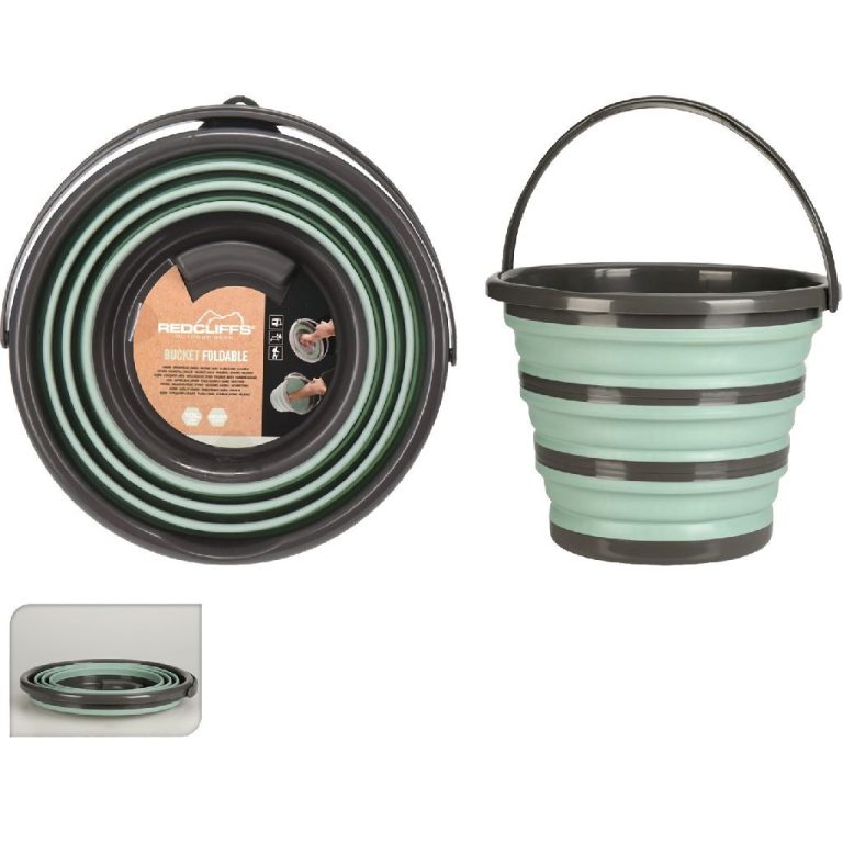 Redcliffs Emmer Opvouwbaar 10L Groen/Grijs | Kopen bij Flickmyhouse