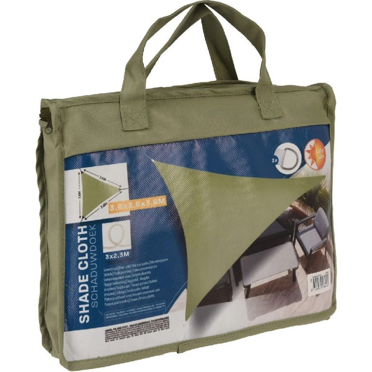 Schaduwdoek 360x360x360 cm Groen | Kopen bij Flickmyhouse