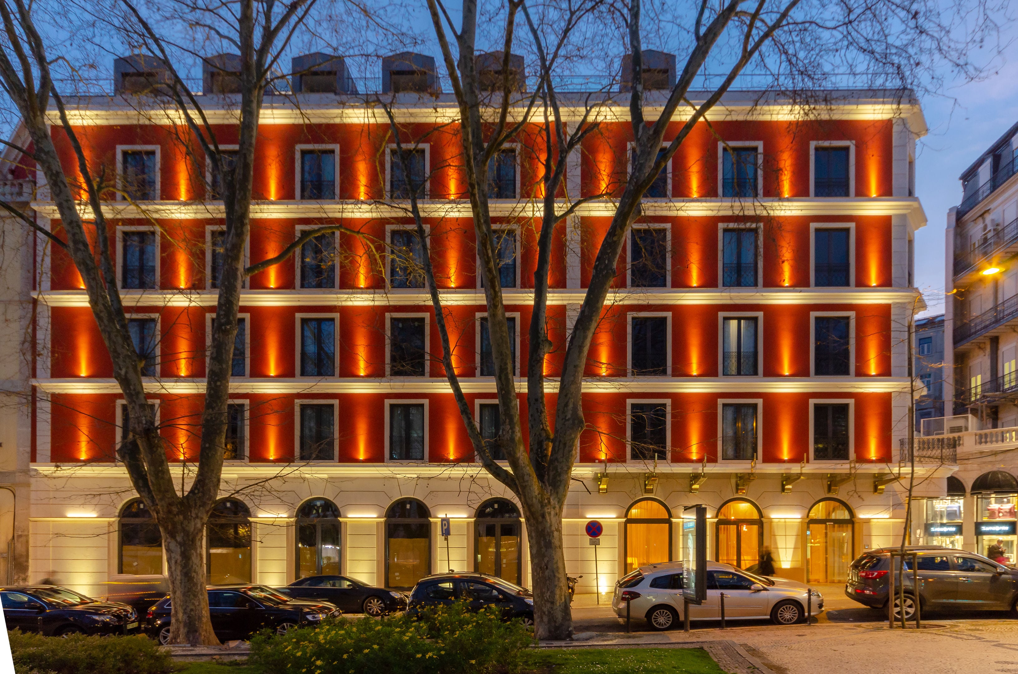 LiggingTurim Boulevard Hotel ligt aan de elegante laan Avenida da Liberdade