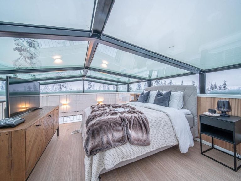 Levi sky iglo incl. hot tub | Boeken bij Flickmyhouse