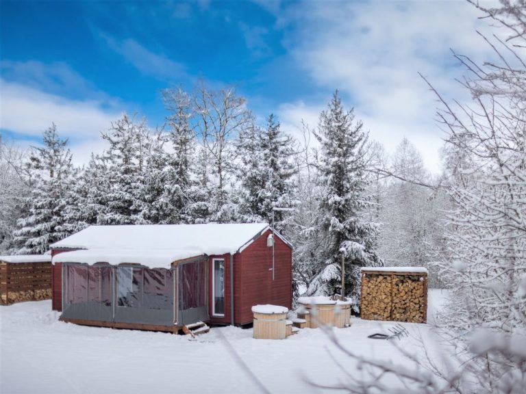 Pod Liščím Kopcem 2+2 hot tube | Boeken bij Flickmyhouse