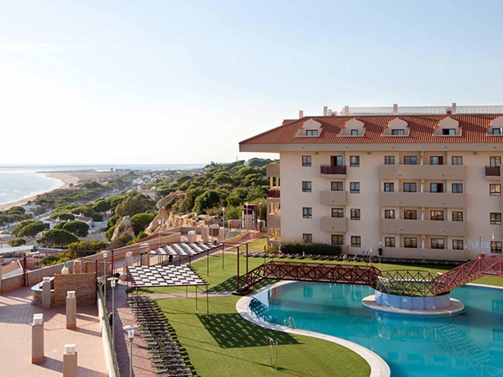 LiggingDit hotel bevindt zich in Mazagón