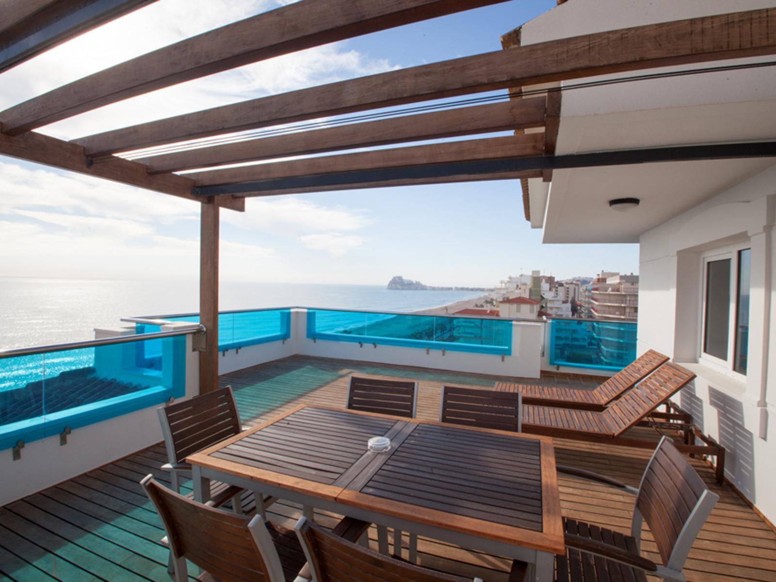 LiggingDit aparthotel bevindt zich in Peñiscola