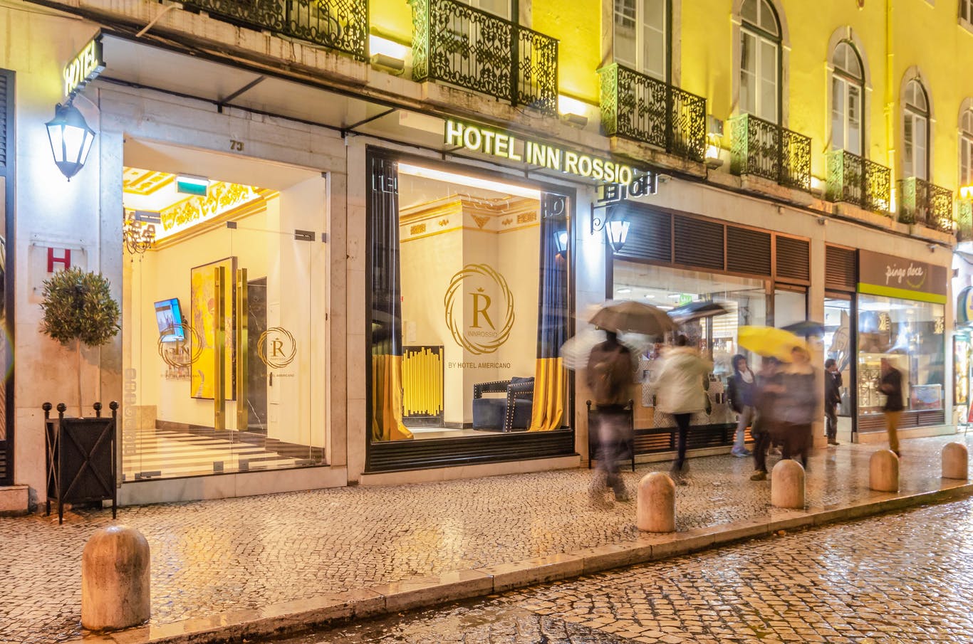 LiggingHotel Inn Rossio ligt in het echte hart van Lissabon