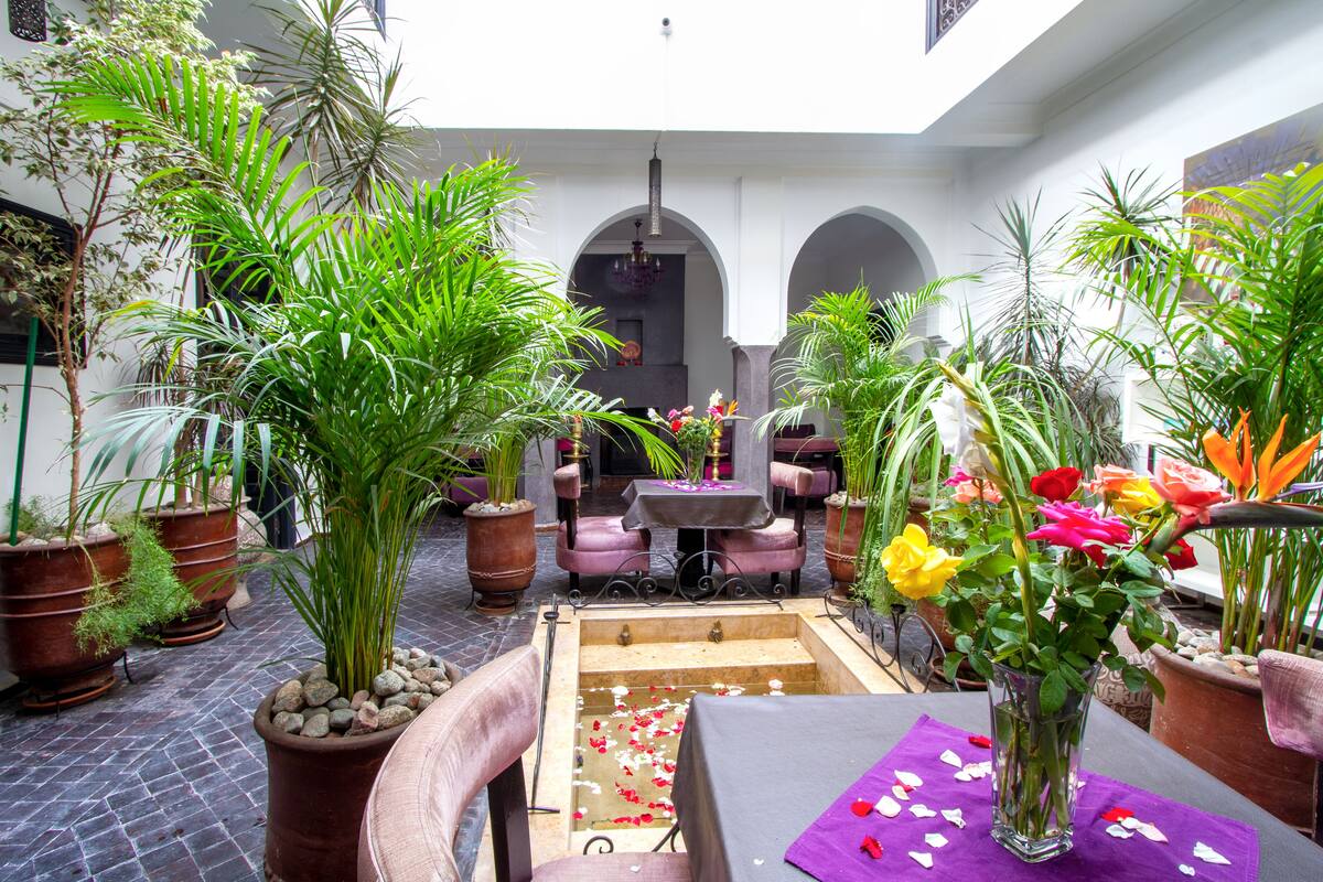 LiggingRyad Amiran & Spa is gelegen in de medina van Marrakech