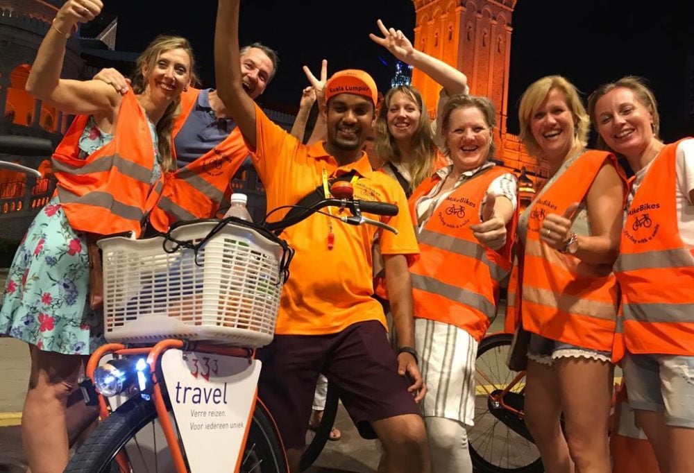 Fietsen in Kuala Lumpur