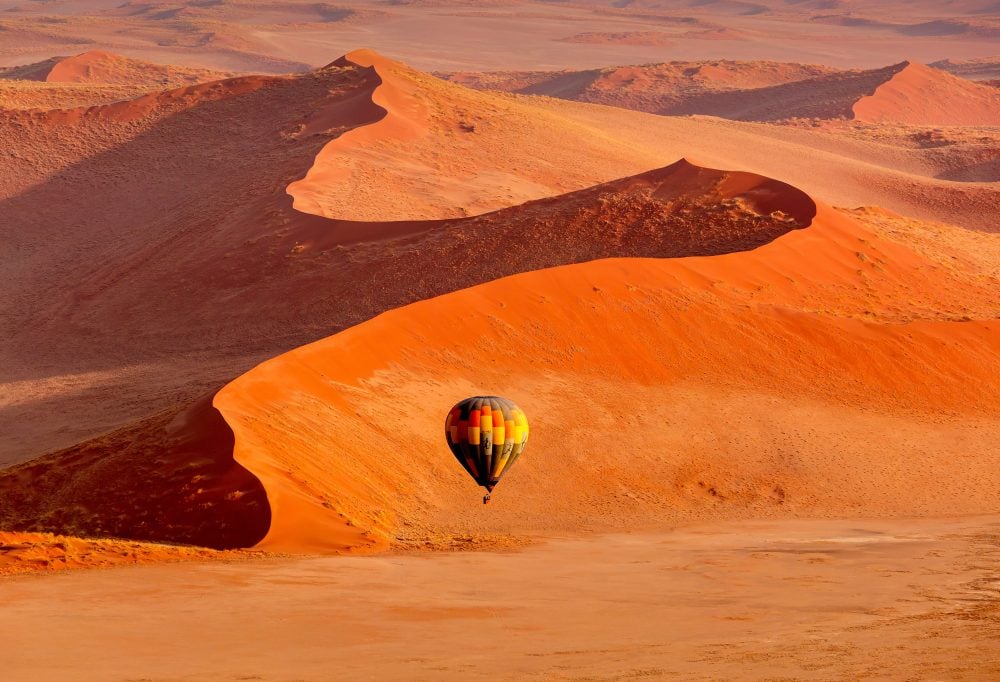 Ballonvaart over Sossusvlei