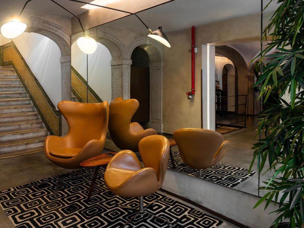 LiggingBrown's Downtown Hotel ligt midden in het historische centrum van Lissabon
