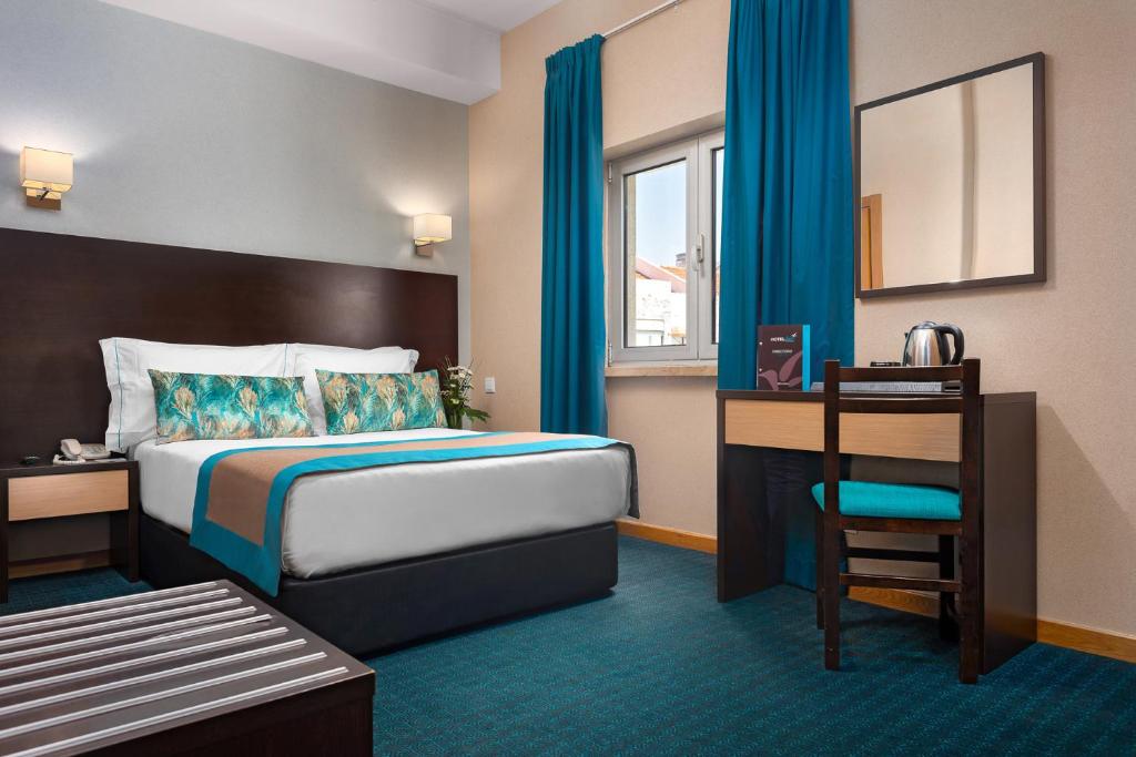 LiggingHotel Dom Afonso Henriques ligt in een rustige woonwijk van Lissabon