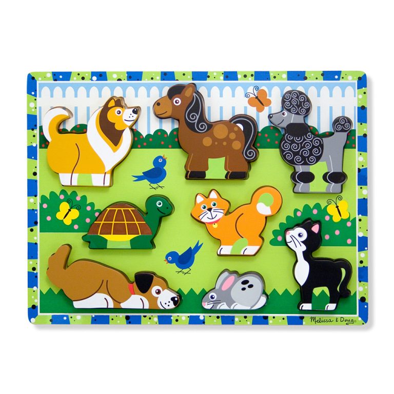 Melissa & Doug Houten Puzzel Huisdieren | Kopen bij Flickmyhouse