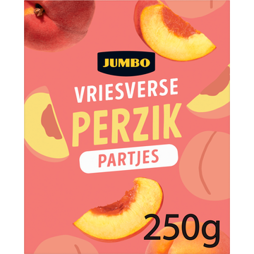 Jumbo Vriesverse Perzik Partjes 250 g | Flickmyhouse