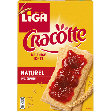 LiGA Cracotte Crackers Naturel 250g bij Jumbo | Flickmyhouse