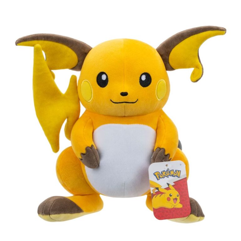 Pok&eacute;mon Knuffel Start Raichu 30 cm | Kopen bij Flickmyhouse