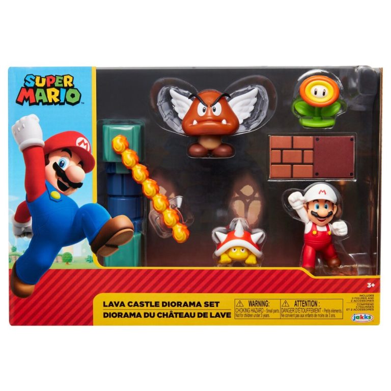 Jakks Super Mario Lava Castle Speelset | Kopen bij Flickmyhouse