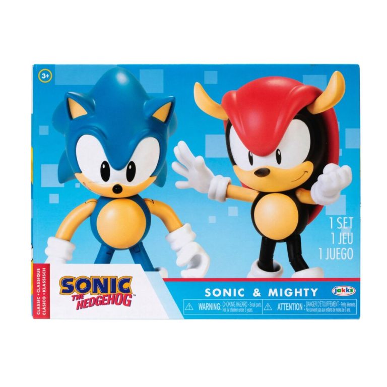 Sonic Figuren Sonic en Classic Mighty 10 cm | Kopen bij Flickmyhouse