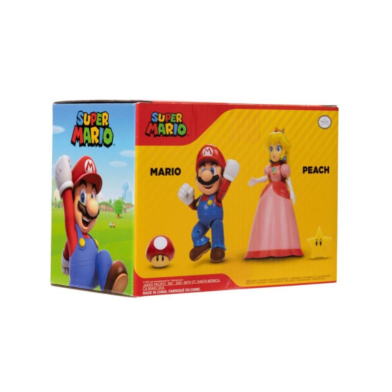 Super Mario Figuren Mario en Peach | Kopen bij Flickmyhouse