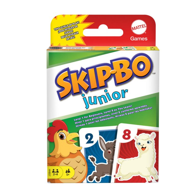 Mattel Skip-Bo Junior Kaartspel | Kopen bij Flickmyhouse