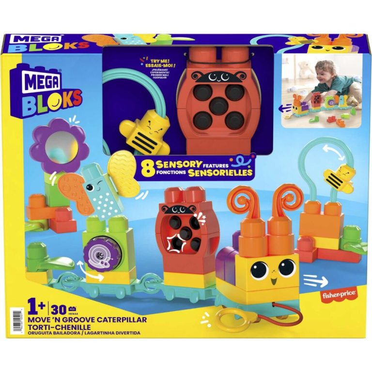 Mega Bloks Move and Groove Caterpillar | Kopen bij Flickmyhouse
