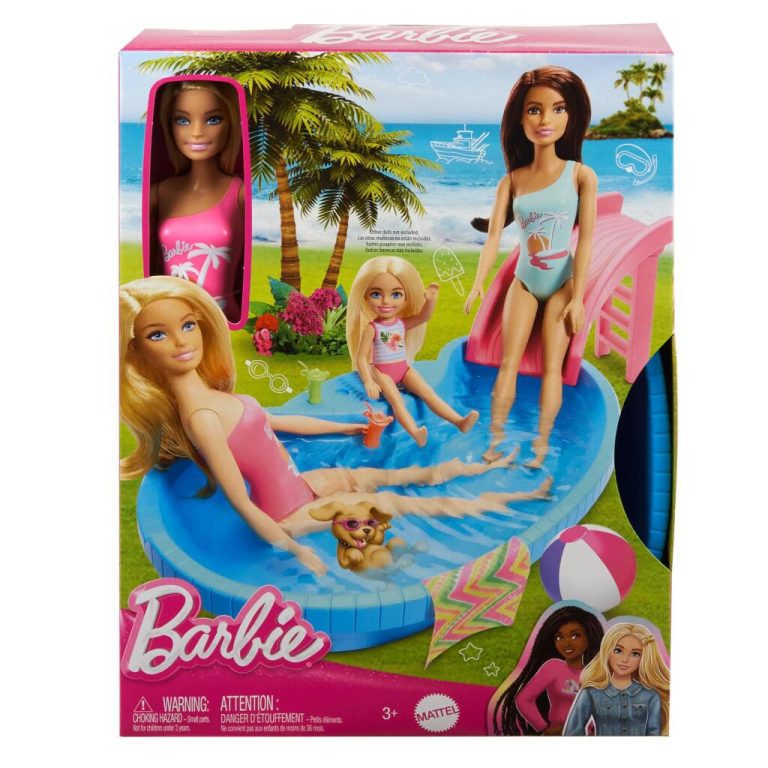 Barbie Zwembad met Pop | Kopen bij Flickmyhouse