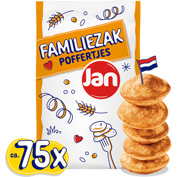 Jan Poffertjes Familiezak 620 g bij Jumbo | Flickmyhouse