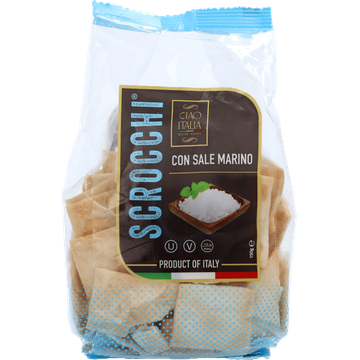 Ciao Italia Scrocchi con Sale Marino 150g bij Jumbo | Flickmyhouse