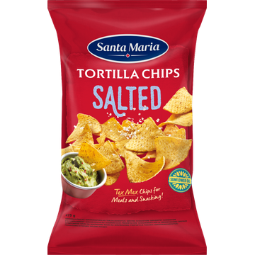 Santa Maria Crispy Corn Tortilla Chips Salted 475 g bij Jumbo | Flickmyhouse