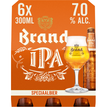 Brand IPA Bier Fles 6 x 300ml bij Jumbo | Flickmyhouse