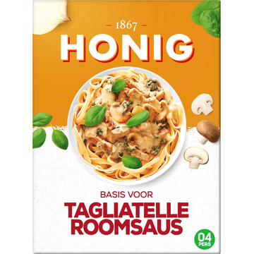 Honig Maaltijdmix voor Tagliatelle Roomsaus 62 g bij Jumbo | Flickmyhouse