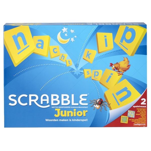Mattel Spel Scrabble Junior | Kopen bij Flickmyhouse