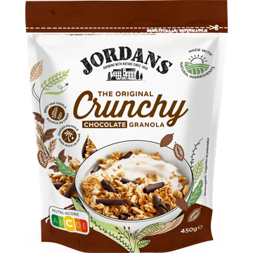Jordans The Original Crunchy Chocolate Granola 450 g bij Jumbo | Flickmyhouse