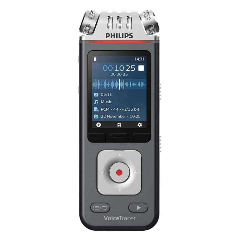 Philips DVT6110 VoiceTracer Audiorecorder Zwart/Zilver | Kopen bij Flickmyhouse