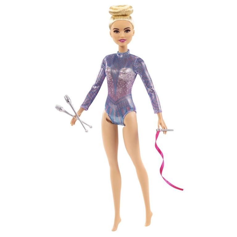Barbie Ritmische Gymnastiek Pop Blond + Accessoires | Kopen bij Flickmyhouse