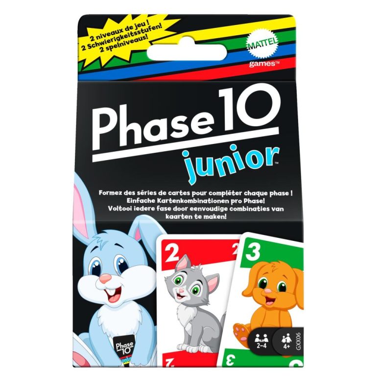 Mattel Phase 10 Junior Kaartspel | Kopen bij Flickmyhouse