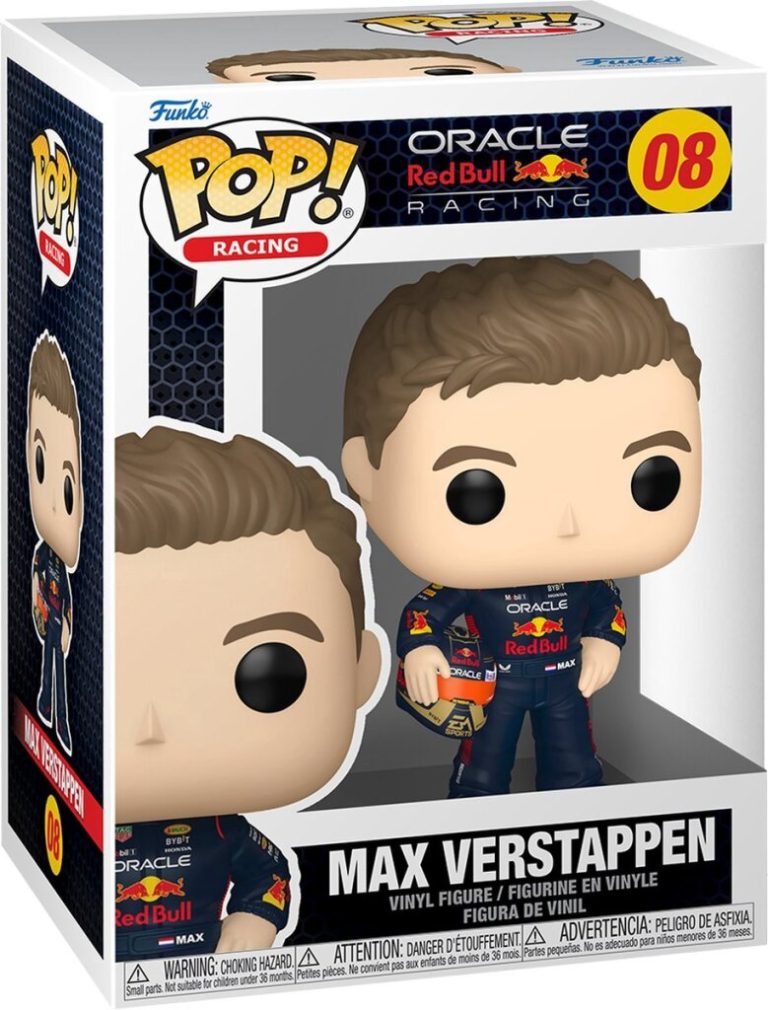Funko Pop! Formula 1 Max Verstappen met Helm | Kopen bij Flickmyhouse