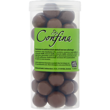 Confina Hazelnoten in Melkchocolade 200 g bij Jumbo | Flickmyhouse