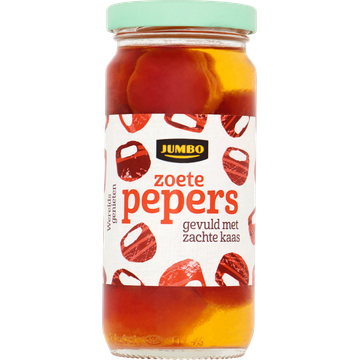 Jumbo Zoete Pepers Gevuld met Zachte Kaas 230 g | Flickmyhouse