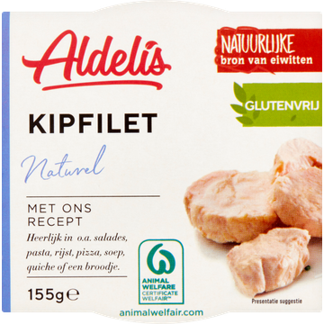 Aldelis Kipfilet Naturel 155 g bij Jumbo | Flickmyhouse