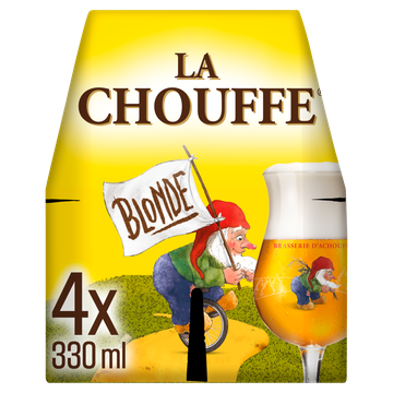 La Chouffe Blond Fles 4 x 330ML bij Jumbo | Flickmyhouse