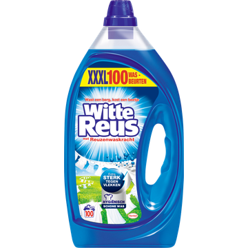 Witte Reus Gel Wasmiddel 5L 100 wasbeurten bij Jumbo | Flickmyhouse