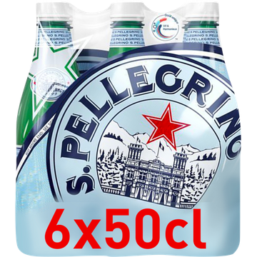 S.Pellegrino bruisend natuurlijk mineraalwater 6 x 50 cl bij Jumbo | Flickmyhouse