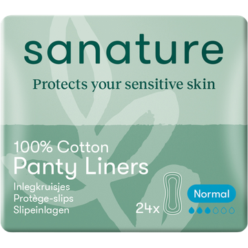 Sanature 100% Katoenen Inlegkruisjes Normal 24 Stuks bij Jumbo | Flickmyhouse