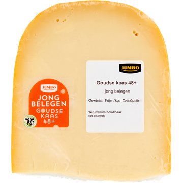 Jumbo Goudse Kaas 48+ Jong Belegen ca. 393 g | Flickmyhouse