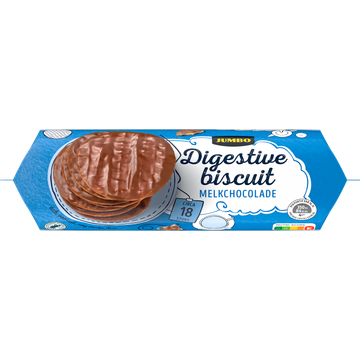 Jumbo Digestive Biscuit Melkchocolade 300 g | Flickmyhouse