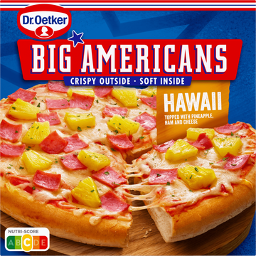 Dr. Oetker Big Americans Pizza Hawaii 460 g bij Jumbo | Flickmyhouse