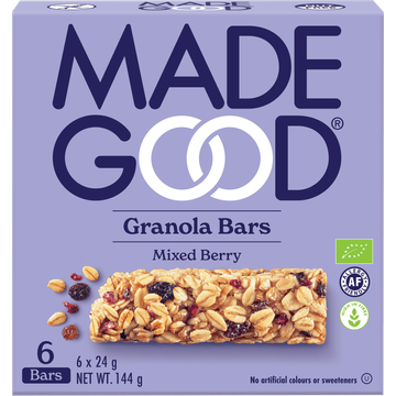 Made Good Mixed Berry Granola Bars 6 x 24 g bij Jumbo | Flickmyhouse