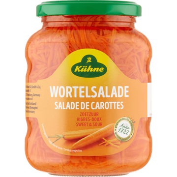 Kuhne Wortelsalade Zoetzuur 330 g bij Jumbo | Flickmyhouse
