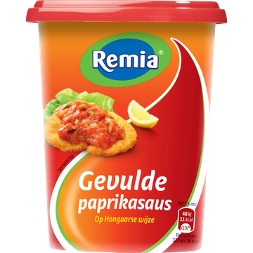 Remia Gevulde Paprikasaus op Hongaarse Wijze 500 ml bij Jumbo | Flickmyhouse
