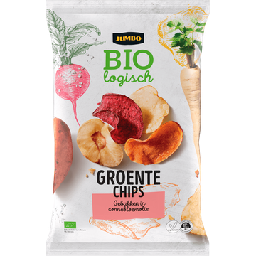 Jumbo Biologisch Groente Chips 100 g | Flickmyhouse