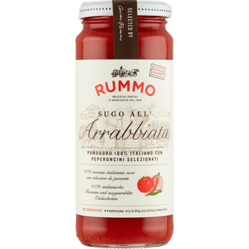Rummo Sugo All' Arrabbiata 340 g bij Jumbo | Flickmyhouse