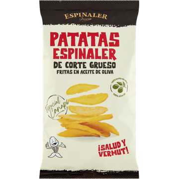 Espinaler Premium Patatas De Corte Grueso 150 g bij Jumbo | Flickmyhouse
